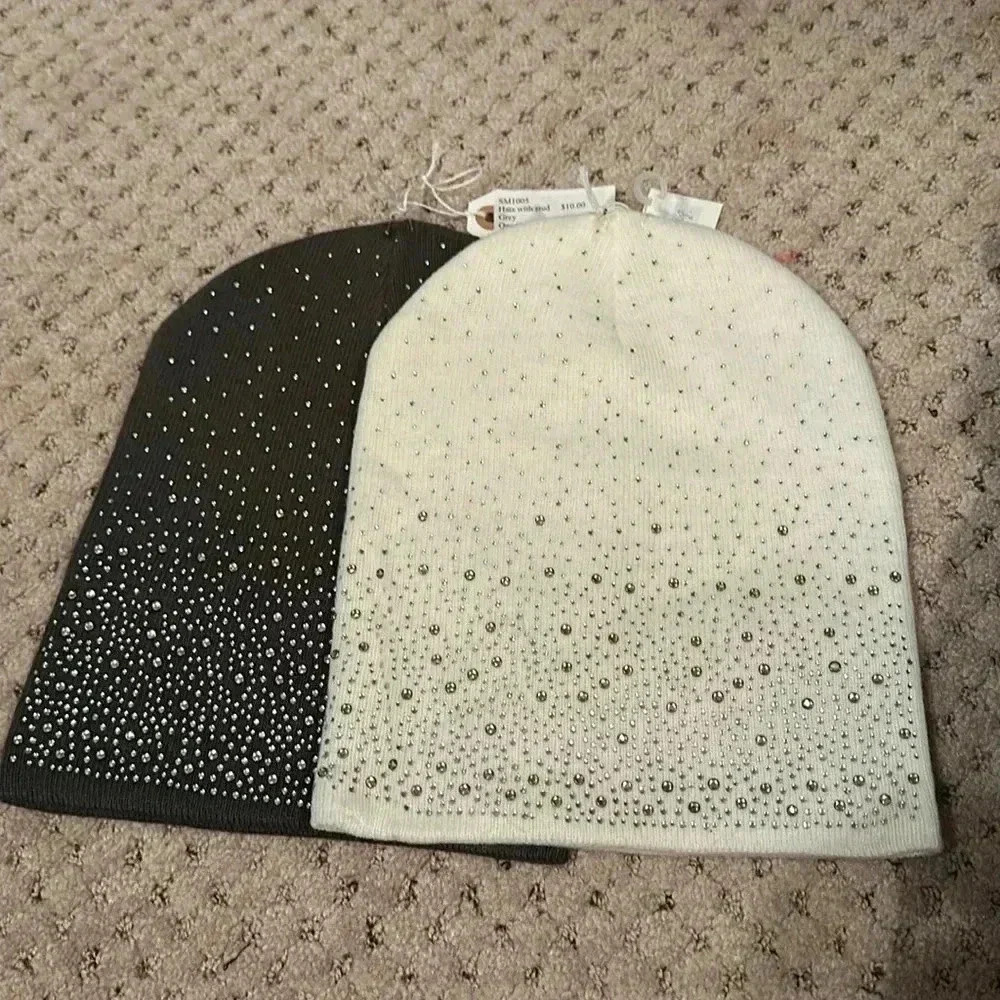 Sparkle Knit Beanies